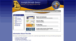 Desktop Screenshot of juveniledata.georgia.gov