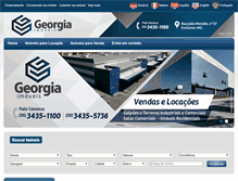 Tablet Screenshot of georgia.com.br