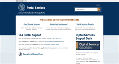 Desktop Screenshot of portal.georgia.gov