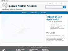 Tablet Screenshot of gaa.georgia.gov