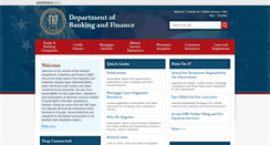 Desktop Screenshot of dbf.georgia.gov